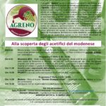 Visita agli Acetifici del Modenese – progetto Agreno