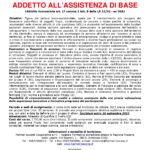 Corso Addetto all’assistenza di base – edizione 2023/2024